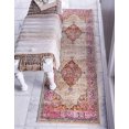 thumbnail image 2 of Unique Loom 3133632 2 Pi 2 Po x 6 Pi Gothenburg Aurora Runner Rug&44; Beige, 2 of 10
