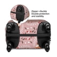 thumbnail image 4 of Qekee Beautiful Fox Elastic Luggage Cover, Double-sided Print, Invisible Zipper, for Travel, Business, Daily - Medium, 4 of 9