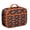 Orange-16, variant on Colorful Abstract Insulated Lunch Tote - Thermal Lunch Bag with Mesh Compartment, Durable Oxford Cloth & 8-Hour Freshness - Stylish Solution for Parents