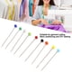 thumbnail image 3 of Costura 500 Uds Alfileres De Cabeza De Perla De Plástico Coloridos Accesorios De Costura Hechos A Mano DIY 4mm 38mm, 3 of 7