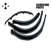Hardcore Parts EZGO RXV Golf Cart Fender Flares (Full Set)