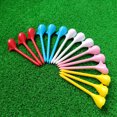 thumbnail image 3 of 10PCS 10 Degree Golf Tees Golf 10 Degree Tee for Training On-Course Golf Accessories Ball Tees for Parks Golf Course Courtyard Random Color 10pcs, 3 of 6