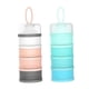 thumbnail image 1 of 2 dispensadores apilables de 4 compartimentos para proteína en polvo, ideales para entrenamiento, oficina, deportes y fitness., 1 of 9