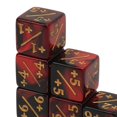 thumbnail image 4 of 20PCS 6 Sided Dice Set for Kids 16MM Plastic Educational Math Symbol Number Dice Cubes for Math Teaching Learning Counting Board Games Red with Plus Sign, 4 of 5