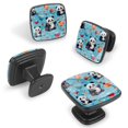thumbnail image 2 of 4 Pcs Cabinet Handle Drawer Pulls Panda Knobs with Screws Square Furniture Office Cabinet Knob Decoration, 2 of 7