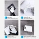 thumbnail image 5 of [Negro clásico/acero inoxidable] Toallero de papel de acero inoxidable ANGGREK  Otros, 5 of 8