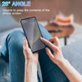 thumbnail image 3 of fafa-2 Pack Privacy Screen Protector for Samsung Galaxy S24+/S24 Plus 6.7" [Anti-Spy Tempered Glass][Fingerprint Unlock Support], Anti-Scratch, Bubble-Free, Easy Install 9H Protective Glass, 3 of 4