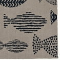 thumbnail image 4 of Linon Home Décor Allegra Bouey Area Rug or Runner Collection, Gray and Blue, 5' x 7'6", 4 of 5