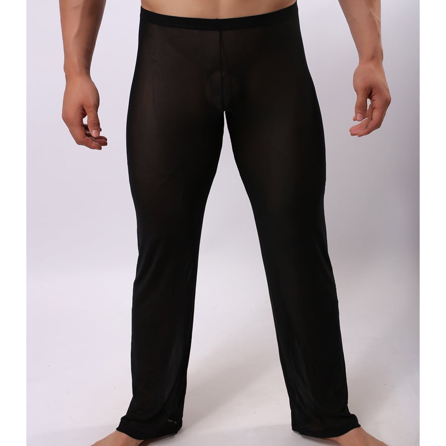 Leggings Trousers See Through Sexy Sheer Super Stretchy Yoga 1pcs  Breathable