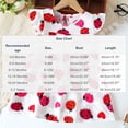 thumbnail image 5 of Guzomy 12-18M Kids Girl Dress, Kids Girl Summer Ruffle Sleeve Dress, Cute Ladybug Print Casual Daily Party Outfit for Kids Girls, 5 of 7