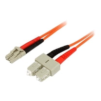 StarTech 1m LC/SC Multimode Fiber Optic Cable 50FIBLCSC1