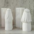 thumbnail image 5 of Bride Silicone Mold Easy Releasing Moulds Reusable Crafting Moulds Candle and Soaps Moulds Silicone Texture for Crafting, 5 of 5