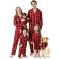 thumbnail image 1 of Christmas Pajamas For Family, Matching Family Pajamas Buffalo Plaid, 1 of 3