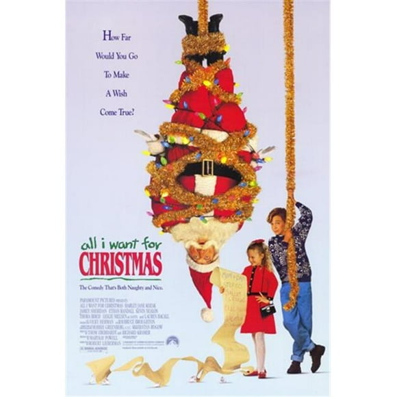 Pop Culture Graphics MOV235075 All I Want for Christmas Movie Poster, 11 x 17