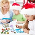 thumbnail image 5 of ArtCreativity 500-Piece Christmas Sticker Roll Assortment – Holiday Party Favors, Goodie Bag Fillers, Decorations for Kids 3+ Featuring Santa & Elves, 5 of 7