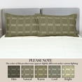 thumbnail image 6 of Mainstays Cloud Matelasse Pillow Sham, Bay Leaf Green, Standard, 6 of 11