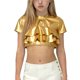 thumbnail image 1 of Disfraces de Niños Niños Primavera Y Verano Festival de Color Sólido Carnaval Fiesta Performance Cuello Redondo Camiseta Top para Niños Disfraz de Niño Pequeño, 1 of 5