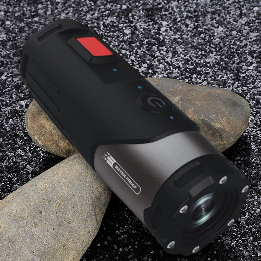 4K 16M Action Camera Outdoor 10M Waterproof Sport Cam Anti Shake Car HD DV DVR Camcorder Wide Angle Video Recorder Support WiFi APP Remote View Control for Motorcycle Bike Helmet