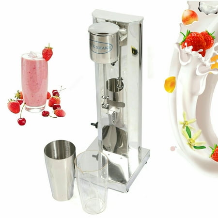 

OUKANING 110V Milkshake Maker Commercial Home Drink Mixer Stainless Steel Shaking Machine
