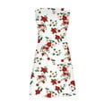 thumbnail image 4 of SMihono Robe d'Été Boho pour Femmes Grande Taille Robes d'Été pour Femmes Plage T-Shirt Floral Robe d'Été Décontractée avec Poches Robe Boho, 4 of 5