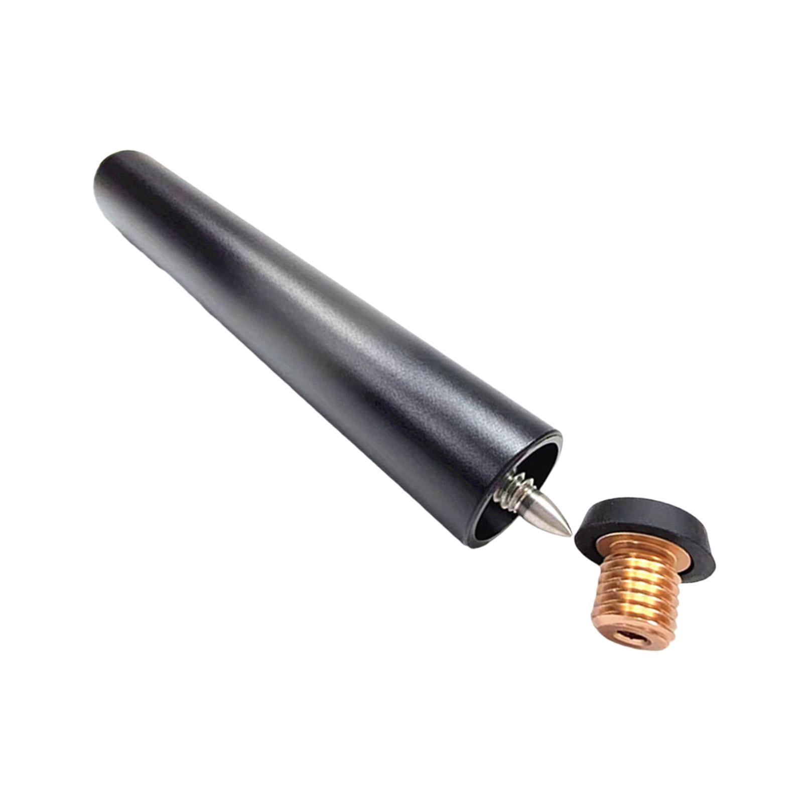 harayaa Pool Cue Extender Billiards Cue Extension Aluminum Alloy Compact Convenient 7.87 Style D