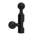 thumbnail image 1 of Double Ball Base, Motorcycle Double Ball Bracket Anti Slip 1in Sturdy   for Mountain Bikes, 1 of 7