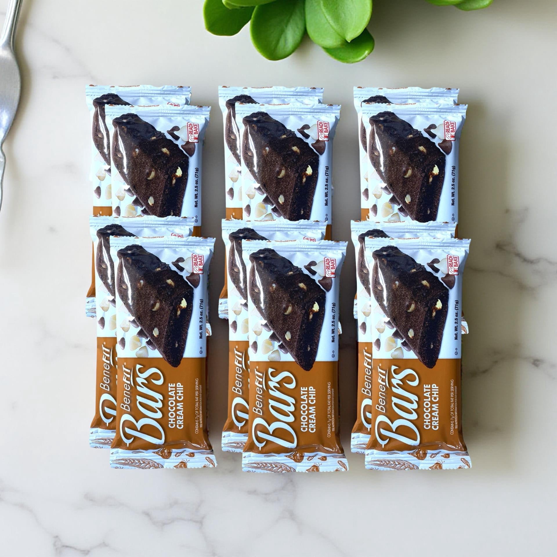 Chocolate Cookies N Cream Chip BeneFit Bars, Pack of 12