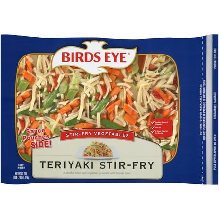 Birds Eye Teriyaki Stir-Fry Vegetables, 52.5 oz - Walmart.com