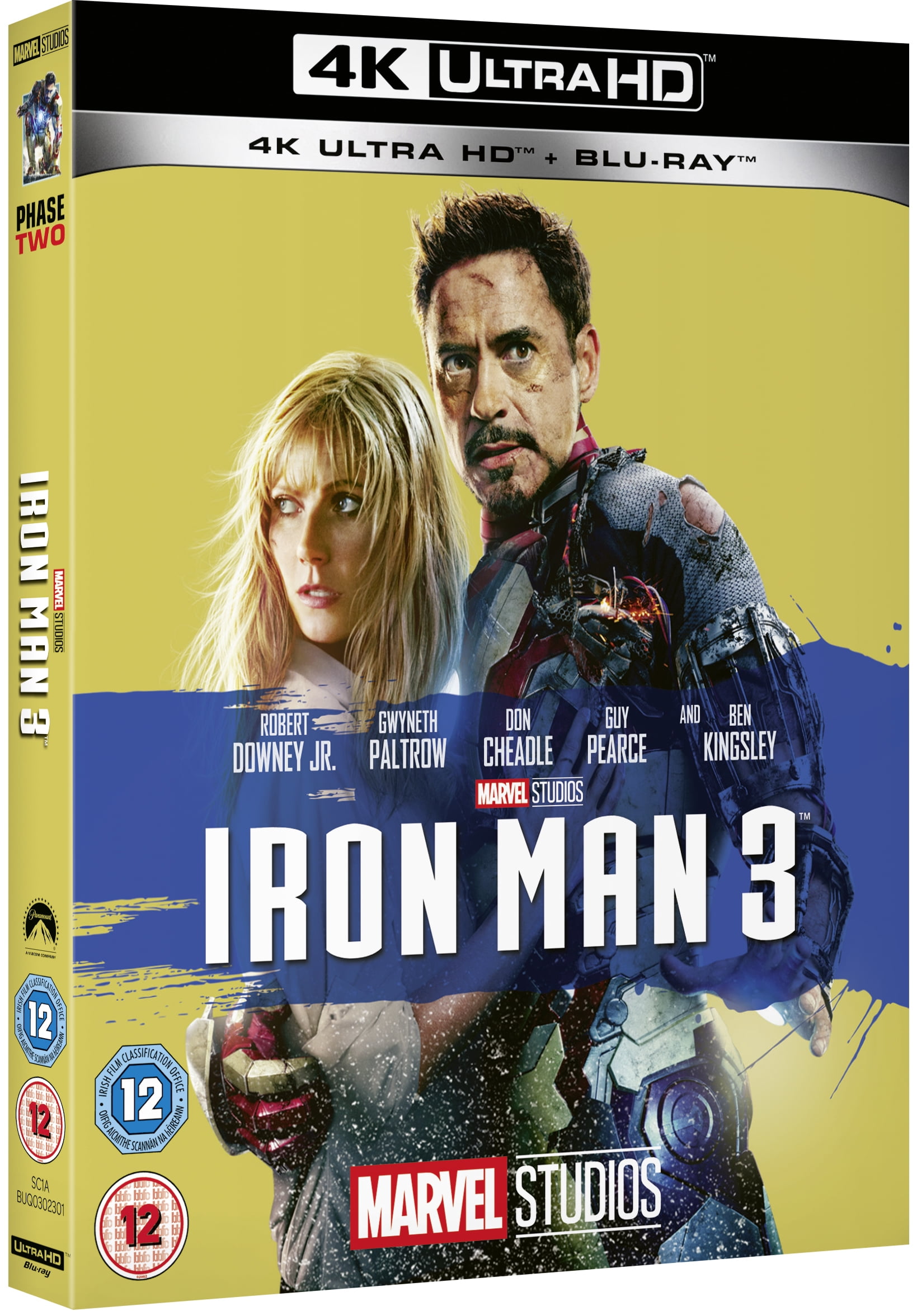 Iron Man 3 (4K Ultra HD) James Badge Dale William Sadler Rebecca Hall Robert Downey Jr.