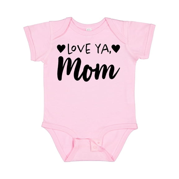 Inktastic Love Ya, Mom- Mothers Day Boys or Girls Baby Bodysuit