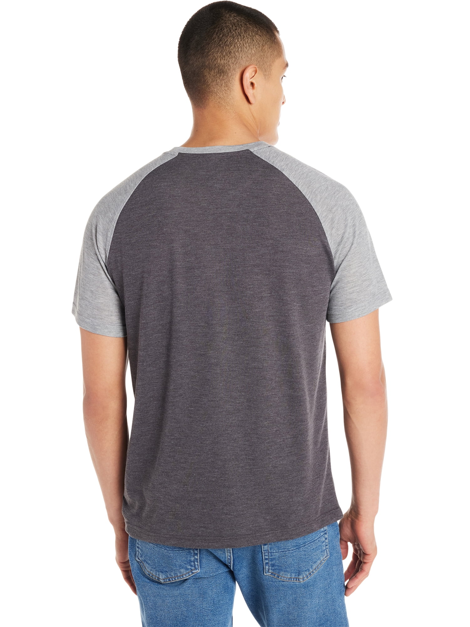 George Men's & Big Men's 2-Pack Raglan Sleeve Tee, Sizes S-3XL