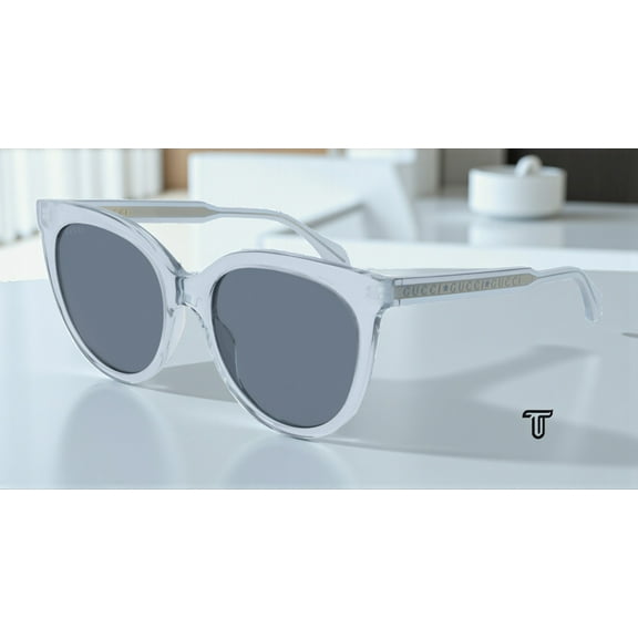 GUCCI GG0565S 003 Cat Eye Light Blue Blue 54 mm Women's Sunglasses