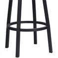 thumbnail image 3 of Balboa 30" Barstool in Vintage Black Faux Leather (Set of 4), 3 of 8