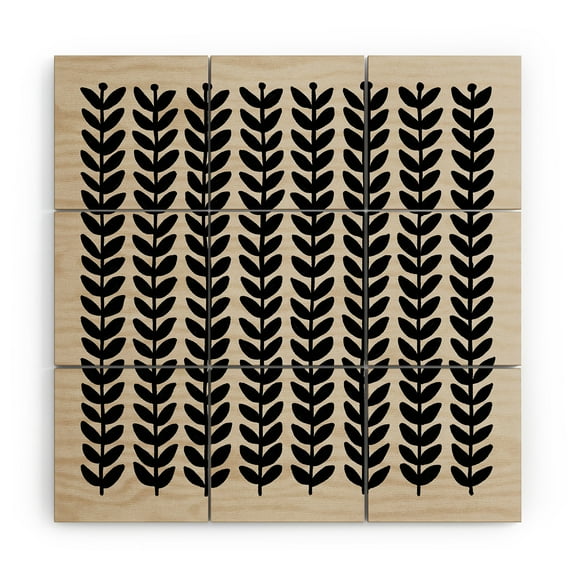 Society6 Alisa Galitsyna Herbs Wood Wall Mural 3' x 3'