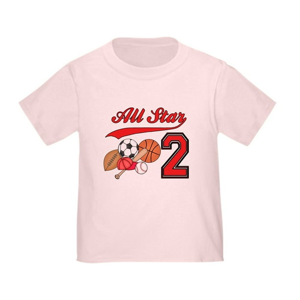 CafePress - Allstar Sports 2Nd Birthday Toddler T Shirt - Cute Toddler T-Shirt, 100% Cotton CafePress - Allstar Sports 2Nd Birthday Toddler T Shirt - Cute Toddler T-Shirt, 100% Cotton