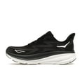 thumbnail image 2 of Hoka One One Men's Clifton 9 Black White Running Shoes, from StockX, 2 of 5