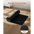 thumbnail image 4 of KFFKFF Treadmill Mat for Carpet Floor, 23.62" x 51.18" x 0.16" Exercise Equipment Mat for Elliptical and Walking Pad, High Density PVC Floor Protector, 4 of 9