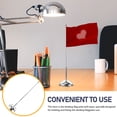 thumbnail image 6 of ifundom Metal V-Shaped Desktop Flag Stand Holder for Multiple Flag Styles, and Stylish Display Accessory, 6 of 6