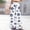 Style1-White pants for women, variant on Palazzo Pants for Women Casual Baggy Boho Floral Print Wide Leg Pants Summer Trendy Lounge Pants Drawstring Elastic High Waist Oversized Hawaiian Vacation Trousers Pants White XL