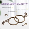 thumbnail image 4 of Kit de llaveros Swpeet, 360 unidades, bronce, 30 mm, 4 of 7
