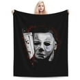thumbnail image 4 of Horror Movie Throw Blanket 60"X50" Soft Flannel Lightweight Plush Air Conditioner Quilt Suitable For Sofa,Living Room,Bedroom,Double Bed, 4 of 4