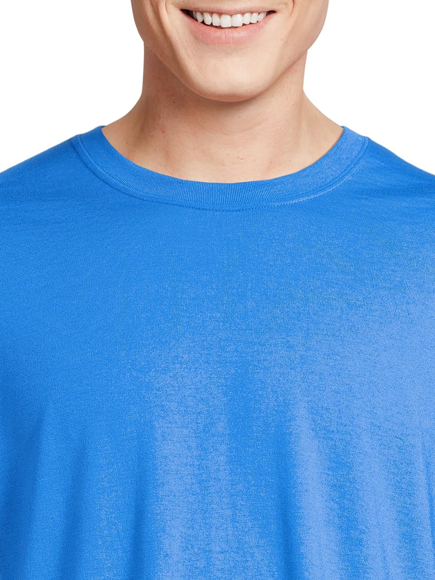 Athletic Works Men's and Big Men's Tri Blend Tee, Sizes XS-4XLT