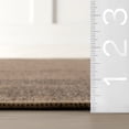 thumbnail image 2 of Rugs USA x Nate Berkus Bedford Soft Plaid Washable Area Rug, 8' x 10', Bedford Tan, 2 of 7