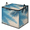Multicolor 1, variant on CURLYOOT Beach Large Storage Bag, Clothes Storage Bin Foldable Closet Organizer with Handle, Ocean Seaside Seascape Nautical Fabric Storage Containers for Clothing, Blanket, Comforter, Bedding