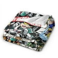 thumbnail image 2 of My Hero Academia Throw Blanket, Anime Blanket, Cozy Soft Lightweight Flannel Blankets For Couch Sofa Bed, 280 Gsm Plush Fuzzy Blanket, 2 of 9