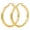 Gold-30mm, variant on Gold Hoop Earrings for Women Hypoallergenic 14k Gold Plated Hoop Earrings Lightweight Diamond Cut Hoop Earrings 50mm