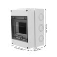 thumbnail image 2 of UPGRATOR Electrical Protection Distribution Junction Box Light Grey 1Pcs, 2 of 8