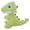 green, variant on Cute Dinosaur Plush Toy Soft Stuffed Animal Kawaii Green Dino Doll Gift Decor Pillow