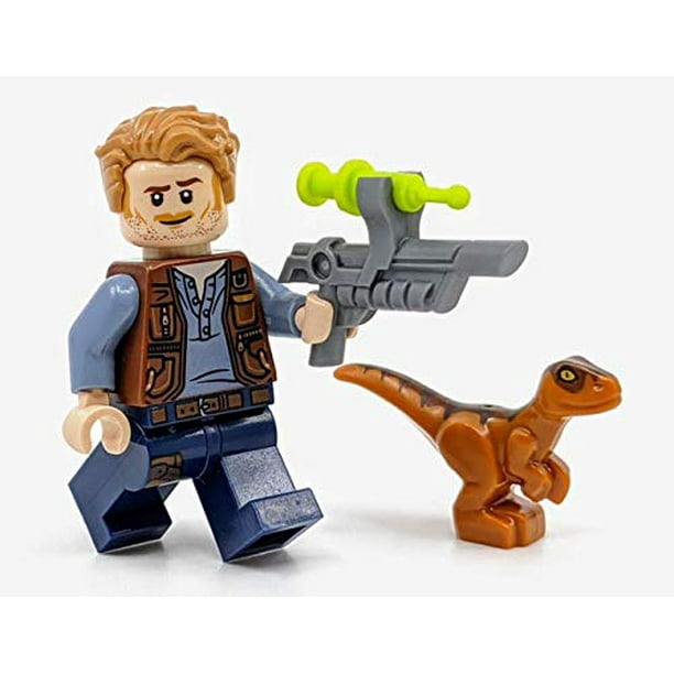 LEGO Jurassic World: Owen Grady with Baby Raptor and Tranquilizer