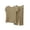 Beige, variant on Pajama Set Women 2 Piece V Neck Comfortable Lounge Set Lightweight Loungewear Solid Classic Sleepwear